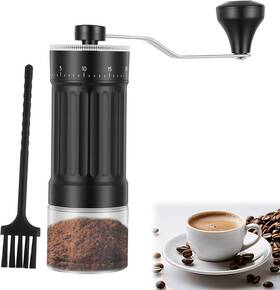 Hzbsgzr Kfxmj-001 Manual Coffee Grinder With Conical Burr 40 Adjustable Settings 30g Capacity P
