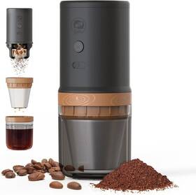 Fk13 I Cafilas Portable All-in-one Coffee Maker Electric Bean Grinder Travel Office Home