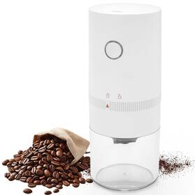 Igitangaza O-mcg308w Coffee Grinder Usb Rechargeable Electric Burr For Espresso Fr