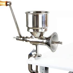 Indpooor 193219579991 Professional Manual Grain Grinder Hand Crank Mill 304 Stainless Steel
