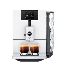 990511139 Jura Ena 8 Nordic White Automatic Coffee Center With 15 Brewing Options
