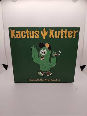 Kactuskutter 744759983299 K1 Gift Case Electric Herb Grinder Jar Pre Rolls Cleaning Plate