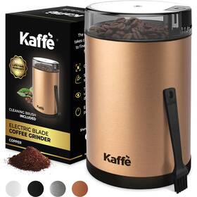 Kaff 860001316735 Kaffe -touch Coffee Grinder With Cleaning Brush 3 Oz - Stainless Steel Coffe