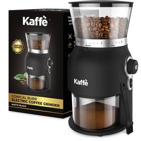 Kaff 860009384910 Kaffe Electric Burr Coffee Grinder 5.5oz - Conical 25 Adjustable Coa