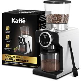 Kaff 860011774235 Kaffe Electric Burr Coffee Grinder 9oz With 31 Adjustable Coarseness Settings -