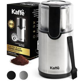 Kaff 860012089833 Kaffe Electric Coffee Grinder With Removable Cup 3.5oz - Stainless Steel