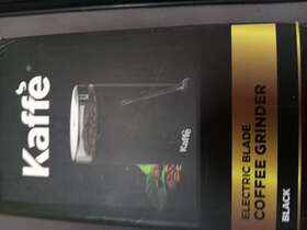 Kf2020 Kaff Kaffe Coffee Grinder Electric Stainless Steel 3oz Capacity Easy Onoff New