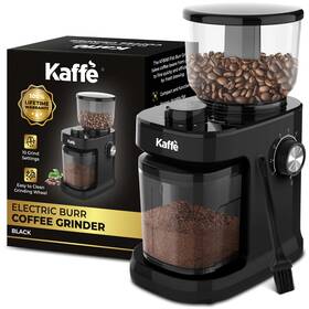 Kf8061 Kaff Kaffe Electric Burr Coffee Grinder 8oz With Adjustable Coarseness Settings - F