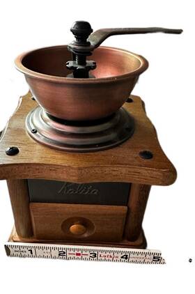 42003 Kalita Coffee Mill Grinder Small Perfect For Kitchen Counter Stylish Too