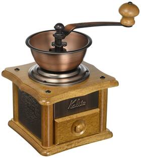 Kalita 631324831478 Copper Plate Mill Hand Coffee Grinder Ac-1 By Carita