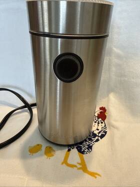 Hb-160 Kalorik Stainless Steel Electric Coffee Bean Grinder