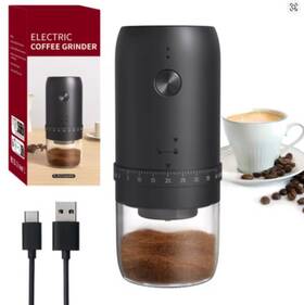Kmdj-2aw Kawu Portable 1800mah Electric Coffee Grinder 40 Gears Adjustable Home Use
