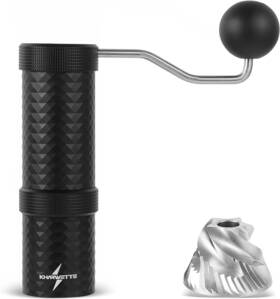 Dtgs5 Kharwette Manual Coffee Grinder Cnc Stainless Steel Conical Burr - Nib