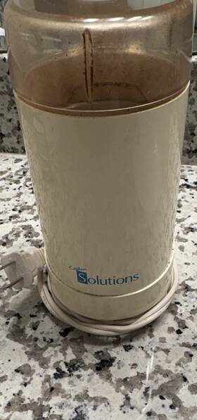 Kitchen Solutions 600-02a Electric Coffee Grinder Blade 130w Beige