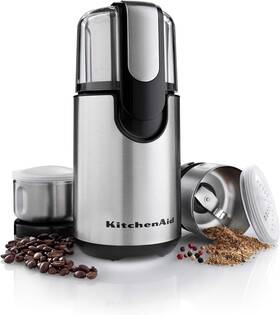 Kitchenaid 214129844333 Blade Coffee And Spice Grinder Combo Pack - Onyx Black