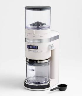 Kitchenaid 883049522753 Burr Coffee Grinder - Milkshake White New In Box