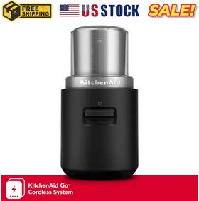Kbgr111 Kitchenaid Brand New Go Cordless Blade Coffee Grinder - Battery Included