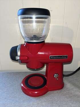 Kcg0702er Kitchenaid Burr Coffee Grinder Empire Red So Awesome