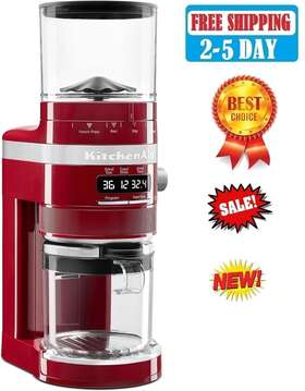 Kcg8433er Kitchenaid Burr Grinder With Dose Control Empire Red - New Sale Off