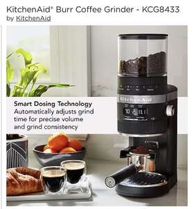 Kcg8433ob Kitchenaid Burr Coffee Grinder - Onyx Black