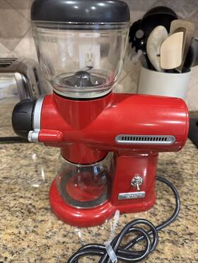 Rkpcg100 Kitchenaid Kitchen Aid Pro Line Burr Coffee Grinder Er Red