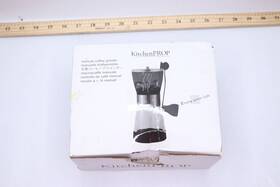 Hk2970 Kitchenprop Manual Coffee Grinder With Two 5.5 Oz Clear Glass Jars 14-pc/set