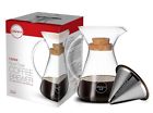 Kiyomizu-dera 900 Osaka Pour Over Coffee Brewer Borosilicate Glass Carafe With Handle