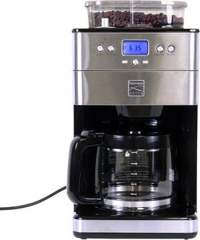 59586645860 Koolatron Kenmore Elite Grind Brew Coffee Maker With Burr Grinder 12 Cup Programmable