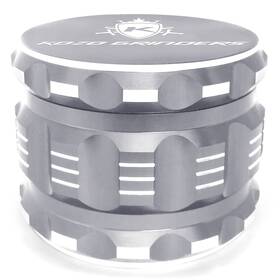 Kozo 850057551976 Grinder Mills Aluminum 2.5 Inch Silver