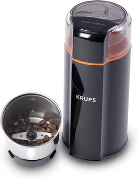 10942226567 Krups Silent Vortex Electric Coffee Grinder 3 Oz Capacity 5x Quieter 175w Mot