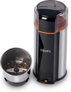 10942226574 Krups Ultimate Silent Vortex Stainless Steel Coffee And Spice Grinder