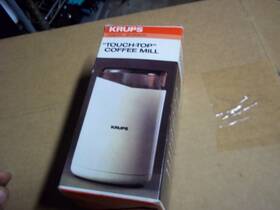 1500813247 Krups New Vintage Coffee Spice Nut Grain Grinder - 208b Nos White