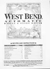 L4995 West Bend Bread Machine
