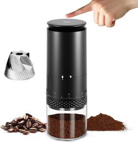 Lb-t07 Leburry Portable Coffee Grinder - Electric Burr For Traveling Camping O