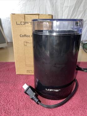Brl-3052 Lofter Electric Coffee Grinder 150w New Open Box Tested Model