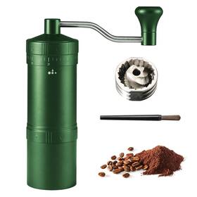 Lokxxioeexw 755824982741 Manual Coffee Grinder External Adjustable 0-35 Scale Cnc Stainless Steel Bu