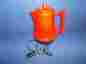 M-0199-39 Mirro-matic Vtg Electric Percolator Bright Orange 8 Cups Works Great Coffee
