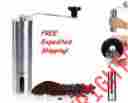 M-hg100 Xcellent Global Portable Coffee Mill Hand Grinder Ceramic Stainless Steel Adjustable Travel Gift