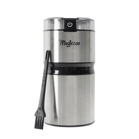 Magiccos 974149130758 Coffee Bean Grinder - Press Button Control 50g Capacity Stainle
