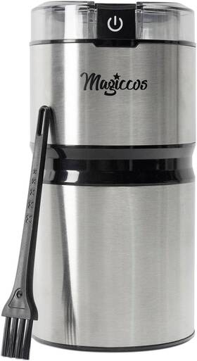 Cg606 Magiccos Electric Coffee Bean Grinder - One Press Button Control 50g Capaci
