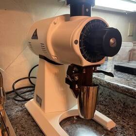 Ek-43s Mahlk Nig Mahlkonig - White Almost Brand New Calibrated Latest Model