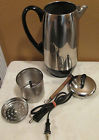 Ts-142 Maker Fast 12 Vintage Faberware Super Cup Coffee Model Percolator
