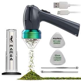 Mamba 884540566604 V2-55 Electric Herb Grinder Usb Rechargeable Automatic Fast Mill Wit