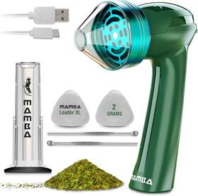 Mamba Grinders 884540167306 Loader Xl V2-55 2g Electric Portable Herb Grinder Green Usb Powered Kit
