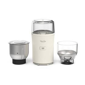 Martha Stewart Cc010941-001 Electric Coffee And Spice Grinder Dual 2.5oz Removable Bowls S