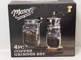 Ttu-v1590 Mason Craft & More And 4 Piece Coffee Grinder Set