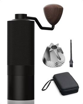 Mavocoffee 794414190760 Wizard 2 Manual Hand Coffee Grinder Cnc Stainless Steel Conical Burr Interna