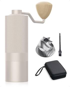 Mavocoffee 794414190777 Mavo Wizard 2 Manual Coffee Grinder Capacity 20g With Cnc Stainless Steel Con