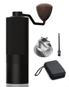 Mavocoffee 794414190784 Mavo Wizard 2 Manual Coffee Grinder Capacity 20g With Cnc Stainless Steel Con