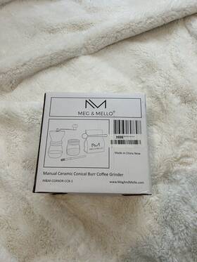 M-cgrndr-ccb-1 Meg And Mellow Coffee Grinder Ceramic